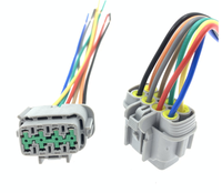 26010-CF40B 26060-CD027 Nuevo Arnés de Conector de Faro de 8 Pines para Nissan Murano 350Z Murano Maxima Altima 2003-
