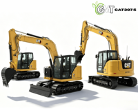 Excavator Mini CAT307.5 untuk Penggali Hidrolik Crawler Caterpillar