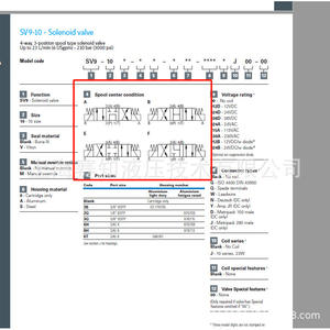 SV9-10-F-0 รุ่น SV9-10N อีตัน วิคเกอร์ส ผลิตภัณฑ์เหล็กกล้าคาร์บอน รุ่น SV9 02-199329 - Product Image 4