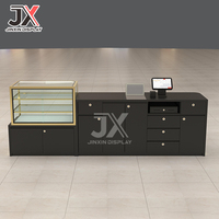 Meubles d'usine personnalisables : comptoir de café-restaurant, comptoir de réception pour magasin de détail, vitrine de bar, armoire de présentation pour le commerce