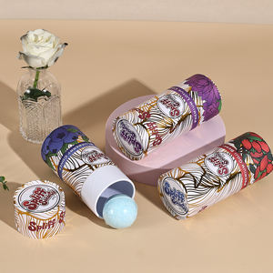 Bombas de Baño de Lujo, Esponjas Cilíndricas Redondas, Caja de Papel Personalizada, Pantone CMYK, Recubrimiento UV Dorado, Tubo de Papel Metalizado - Product Image 2