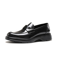 Chaussures habillées décontractées pour hommes en cuir véritable faites à la main de haute qualité, style Oxford, avec fonction rehausseur de taille, à enfiler