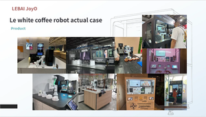 Distributeur automatique de café commercial en libre-service avec bras robotique à 6 axes LM3, paiement par code QR et carte - Product Image 2