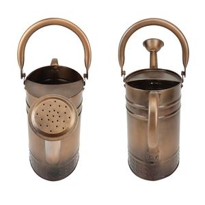 3L उद्यान पानी डिब्बे जस्ती धातु पानी कर सकते हैं के साथ तांबा इनडोर और आउटडोर बागवानी के लिए उभरा विंटेज डिजाइन - Product Image 2