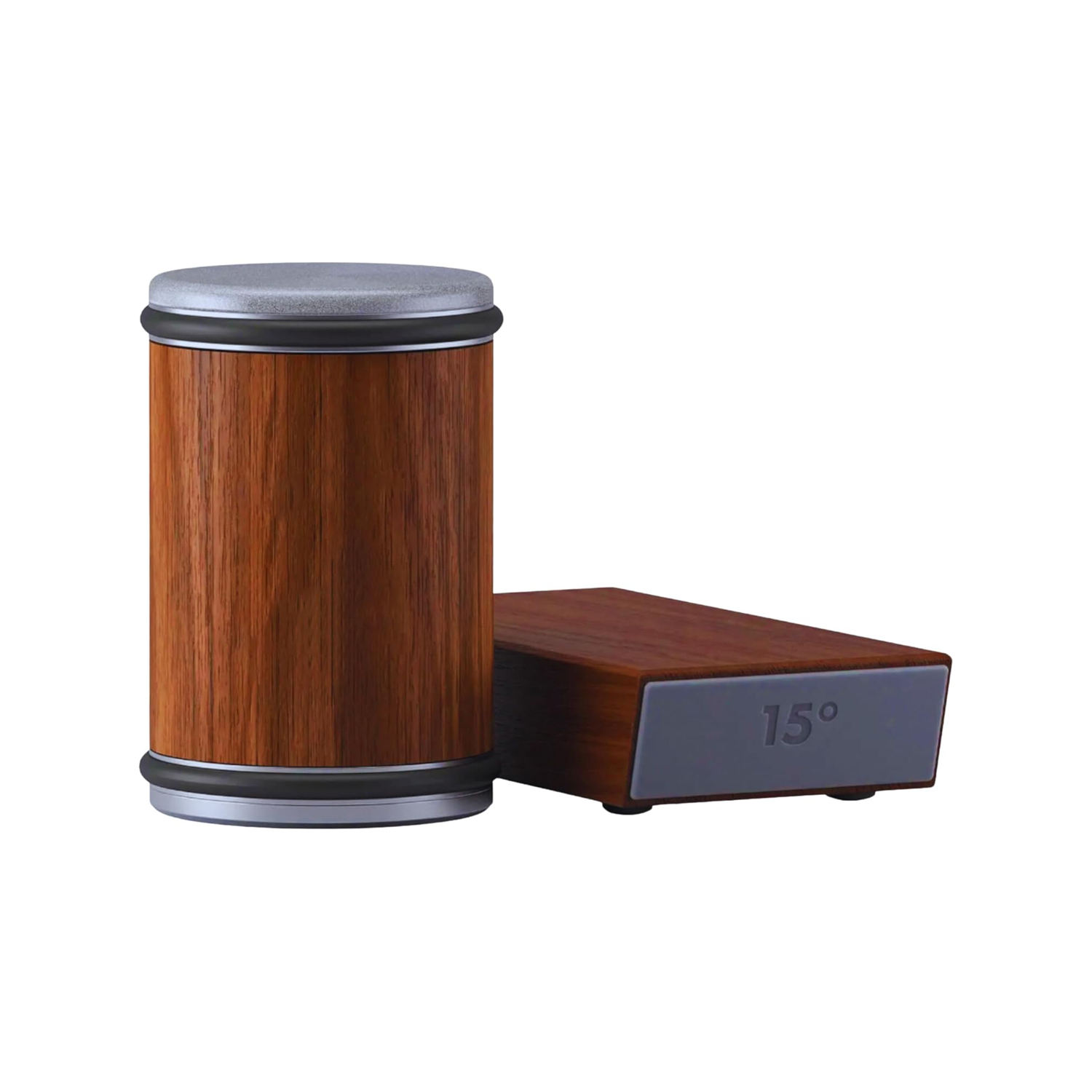 brown rolling knife sharpener