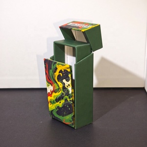 Boîte de cartouches Push Forward Lock, fabrication sur mesure, réutilisable, revêtement UV, carton rigide résistant aux enfants, emballage pour stylo de 1g - Product Image 2