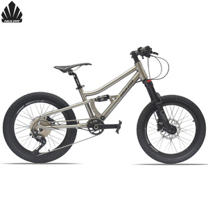 Vélo de montagne pour enfants Hulda 20 pouces en alliage d'aluminium, 10 vitesses, double suspension, tout-terrain - Product Image 1