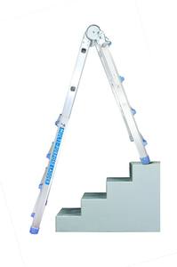 2025ใหม่บันไดพับได้16ขั้นบานพับขนาดใหญ่อเนกประสงค์สำหรับบ้านจากโรงงานคลังสินค้าใช้ทันสมัยสำหรับพาร์ทเมนต์หลาย<span class=keywords><strong>ฉาก</strong></span> - Product Image 5