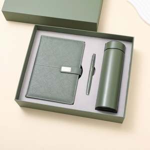 Set de Cuaderno Azul Claro, Estilo Moderno y Simple, Alta Estética, Regalo Corporativo para Oficina, Impresión Tipográfica con Logotipo Personalizado - Product Image 4