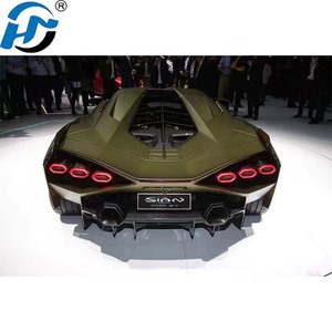 TPU Mat Combat Vert PVC Peinture Protection Film Kit Auto-Guérison Clair Autocollant De Voiture pour Phares Rétroviseur Brillant - Product Image 6