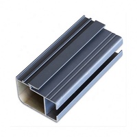 Profils d'extrusion en alliage d'aluminium anodisé personnalisés de la série 6000 6063 T5 pour fenêtres et portes