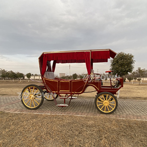 Carroza Eléctrica de Turismo de 4 Ruedas a Precio de Fábrica al por Mayor para Ceremonias de Boda y Alquiler en Parques Turísticos - Product Image 5