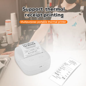 Nouvelle conception, mini imprimante thermique portable de 2 pouces pour ESC/POS, imprimante de reçus <span class=keywords><strong>mobile</strong></span> de 58 mm, sans fil, portable, Android, en stock - Product Image 5