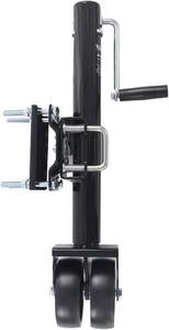 TOWKING Cric de <span class=keywords><strong>remorque</strong></span> pour bateau à fixation par boulons, capacité de 1500 lb, avec élévation de <span class=keywords><strong>10</strong></span> pouces et roues doubles de 6 pouces, cric latéral anti-vent - Product Image 6