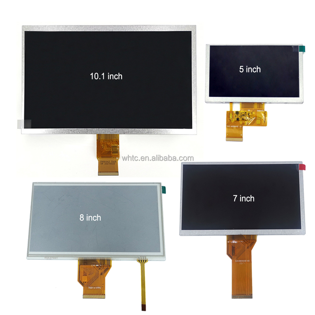 Custom BOE RGB LVDS TFT LCD Modules 3.5 to 15.6 Inch Industrial LCD Display Panel of Various Sizes Including 7 Inch Display