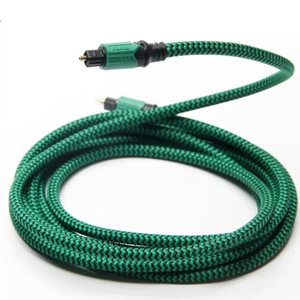 Barra de sonido de fibra Premium de gama alta de 3 pies, 6 pies y 10 pies, <span class=keywords><strong>Cable</strong></span> de Tv <span class=keywords><strong>Rca</strong></span> Mini <span class=keywords><strong>Rca</strong></span> 24K chapado en oro <span class=keywords><strong>Toslink</strong></span> <span class=keywords><strong>Cable</strong></span> de Audio óptico Digital para AMP - Product Image 4