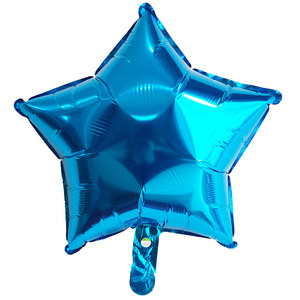 Ballons en mylar de couleur pure, 5/<span class=keywords><strong>10</strong></span>/18/24 pouces, 1 pièce, en forme d'étoile, en aluminium, fournitures de décoration pour fête d'anniversaire, réception-cadeau pour bébé - Product Image 3