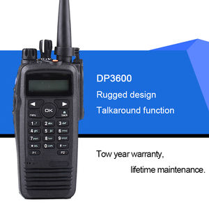 Radio Bidireccional de Seguridad de Largo Alcance DP3600 XIR P8260 DMR UHF VHF Original, Walkie Talkie con Batería de Litio IP57, Radio Portátil - Product Image 4