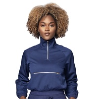 Uniforme médical unisexe de haute qualité, résistant aux plis, respirant, confortable, pour toutes les saisons, manches longues, blouses médicales