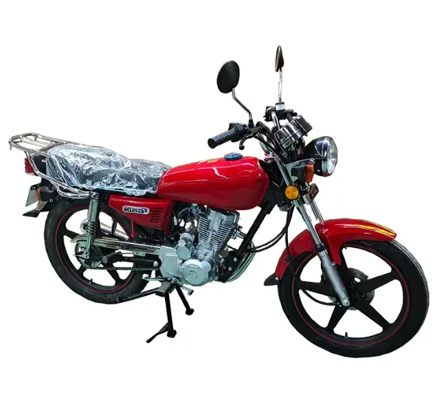2023 Moto Motorizada 110cc 150cc África Popular 100cc Motocicleta Índia Bajaj Boxer Motocicleta