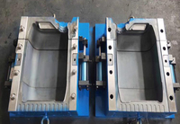 Moule de soufflage en aluminium pour la fabrication sur mesure en usine de bouteilles en plastique pour produits chimiques, produits ménagers, détergents pour linge, huiles industrielles et contenants de type baril