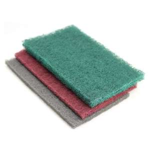 Không dệt Sanding <span class=keywords><strong>Pads</strong></span> mài mòn Pad Nylon miếng bọt biển và cọ rửa pad cho thép không gỉ đánh bóng - Product Image 1