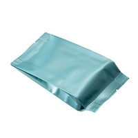 Sac personnalisé en aluminium, Mylar et plastique, étanche à l'humidité, à quatre soudures latérales, avec soufflet, pour l'emballage d'aliments pour animaux de compagnie, avec impression de logo