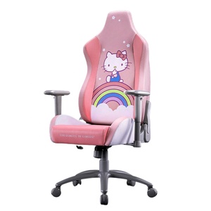 Chaises de jeu en cuir Pu <span class=keywords><strong>rose</strong></span> Hello confortable de marque US UK <span class=keywords><strong>Chaise</strong></span> de jeu Rosa Silla Gaming Stuhl Razers Iskur X - Product Image 3