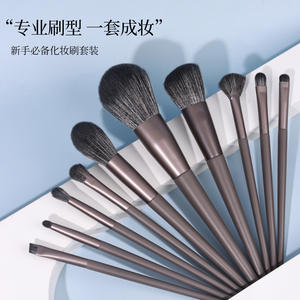 Ensemble de pinceaux de maquillage Zhuoyaya - Ensemble complet de 10 outils de maquillage - Pinceau à paupières doux, ensemble de pinceaux à poudre libre - Ensemble en gros - Product Image 1