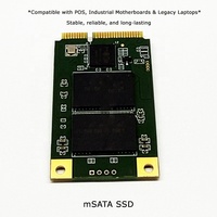 SSD Msata Interno de Diseño Delgado, Sistema Integrado de Grado Profesional, Uso Versátil, Tamaño Compacto para Servidor de Computadora Integrado