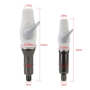 ด้ามจับเครื่องมือทันตกรรมแบบปรับได้พร้อมสวิตช์ สีขาว ชนิดใช้มือ คลาส 1 - Product Image 1
