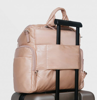 Grand sac à langer à dos avec poches isothermes, crochets pour poussette, sac de maternité multi-poches pour bébé, idéal pour les voyages