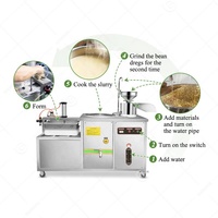 Industrie commerciale Japonais Petit Silken Tofu Soja Broyeur Soja Lait Broyeur Moulin Maker Machine pour La Maison