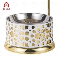 8L Edelstahl Gold-Weiß Buffet-Wärmer mit Deckel für Hotels und Restaurants – Speisenwärmer für Chafing Dishes