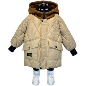Nuova Collezione di Parka Lunghi per Bambini, Giacche Invernali Calde per Neonati e Bambini, Cappotti Imbottiti con Cappuccio per Ragazzi - Product Image 5