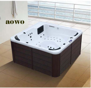 อ่างน้ำร้อนกลางแจ้ง จาคุซี่ สปา อ่าง<span class=keywords><strong>นวด</strong></span>ระบบ<span class=keywords><strong>นวด</strong></span>ด้วยลม อ่างน้ำวน อ่าง<span class=keywords><strong>นวด</strong></span>สำหรับ 6 คน - Product Image 2