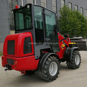 HAIJU <span class=keywords><strong>H220</strong></span> Vente en gros de machines agricoles de haute qualité approuvées CE/EPA, mini-chargeuse sur pneus, pelle rétrocaveuse 4x4, chargeuse frontale - Product Image 3