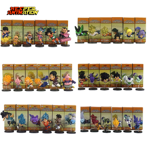 HESPER Lot de 6 figurines PVC Dragon Ball Z Goku Gohan Frieza Majin <span class=keywords><strong>Buu</strong></span> Manga Collection Anime Jouets neufs - Product Image 1