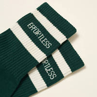 Chaussettes de sport unisexes pour adultes, respirantes, antidérapantes, yoga en intérieur, vert énergique, chaussettes de sport en coton et fibre de bambou, stocks ODM/OEM