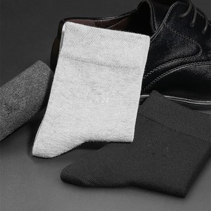 Men's Disposable <b>Socks</b> Solid Color Thin Breathable For Travel Business Daily Use - Product Image 2