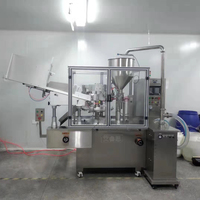 Machine de remplissage et de scellage automatique de tubes de crème cosmétique et de dentifrice Ailusi, machine de remplissage et de scellage de tubes en plastique à vendre