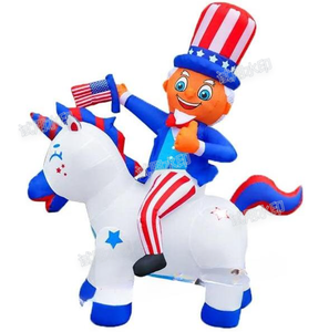 Luces LED del Día <span class=keywords><strong>DE</strong></span> <span class=keywords><strong>LA</strong></span> Independencia Inflable Tío Sam Águila calva Globo <span class=keywords><strong>de</strong></span> nieve <span class=keywords><strong>Arco</strong></span> Carpa Globo Patio interior Decoración al aire libre - Product Image 6