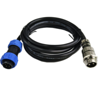 Conector Impermeable SP1710 de 5 Pines a Conector de Aviación GX16 de 3 Pines, Cable de Alimentación