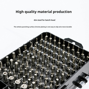 115 1 <b>Precision</b> Mini <b>Screwdriver</b> <b>Set</b> Magnetic Household Repair Tools Kit Mini Screw Nuts Bits Customizable OEM for Phone Repair - Product Image 4