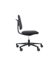 Table de travail de laboratoire scientifique compacte en stratifié, mobilier de laboratoire avec chaises à roulettes, pour usage dentaire centralisé