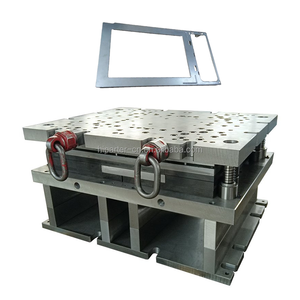Matriz de Punzonado Progresivo de Chapa Metálica para Electrodomésticos, <span class=keywords><strong>Horno</strong></span> Microondas Eléctrico, Herramienta de Estampado de Placa Frontal - Product Image 1