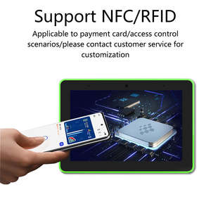 Tablet PC Android 10.1" per Ufficio <span class=keywords><strong>con</strong></span> Wifi, 4G LTE, NFC, Quad Core, Schermo Touch e Luce LED per Prenotazione Sale Riunioni - Product Image 2