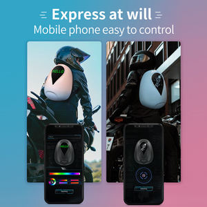 Sac à dos LED de haute qualité, bricolage, animé, filles à moto, antibactérien, imperméable, sac à dos de casque de moto récréatif - Product Image 3