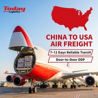Transitaire de marchandises dangereuses Chine-USA, services d'expédition aérienne + camionnage DDP porte-à-porte, transport spécial