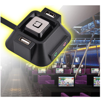 Contrôleur d'alimentation filaire de bureau pour PC ON/OFF Reset HDD Button Switch Accessoire d'ordinateur